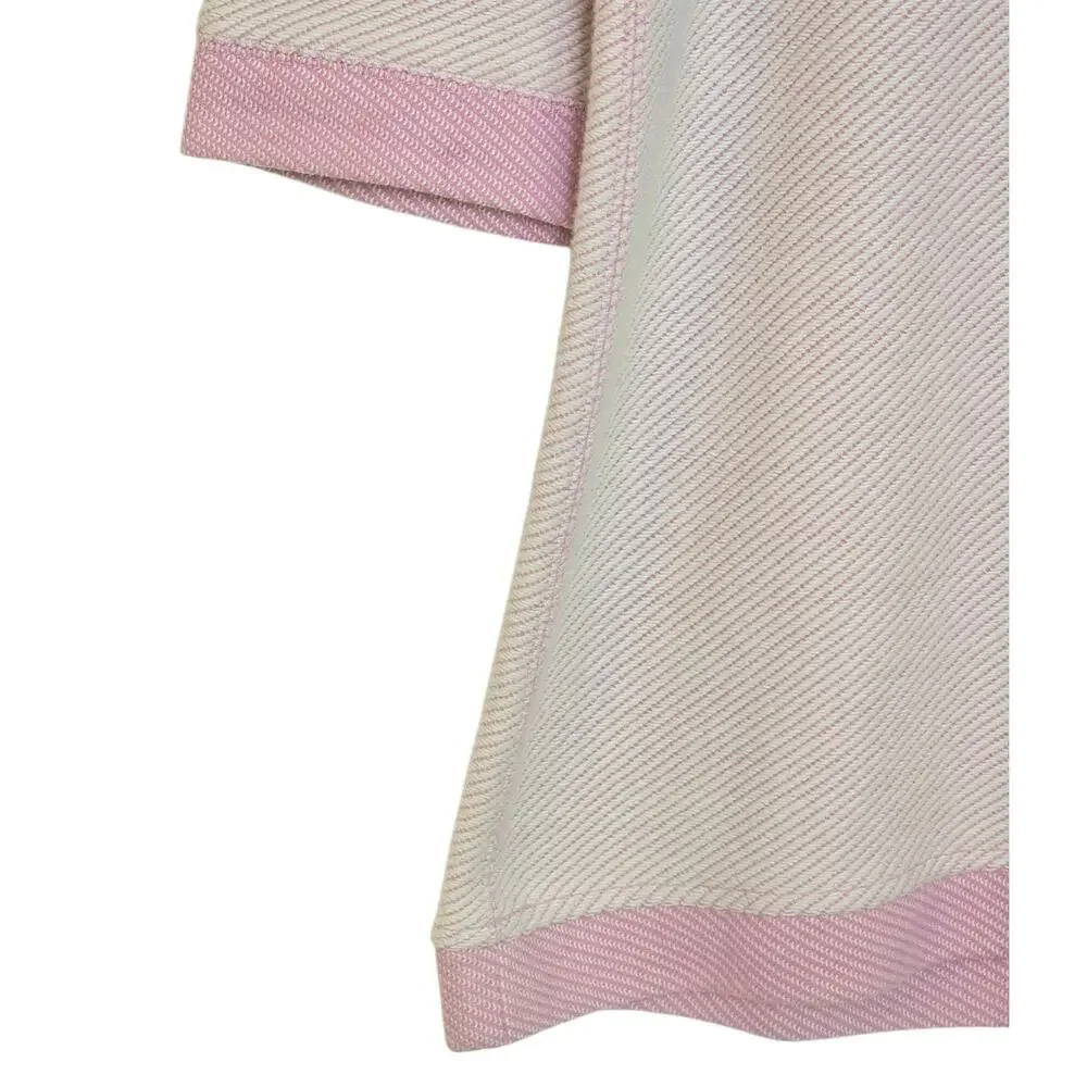 Soft Surroundings Pink Crocus Heather Tide Pool Boho Tunic - Picture 3 of 6
